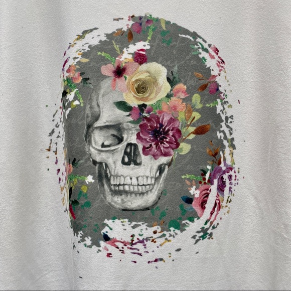 Tops - SALE Crisp White Gorgeous Day of the Day Tank Top